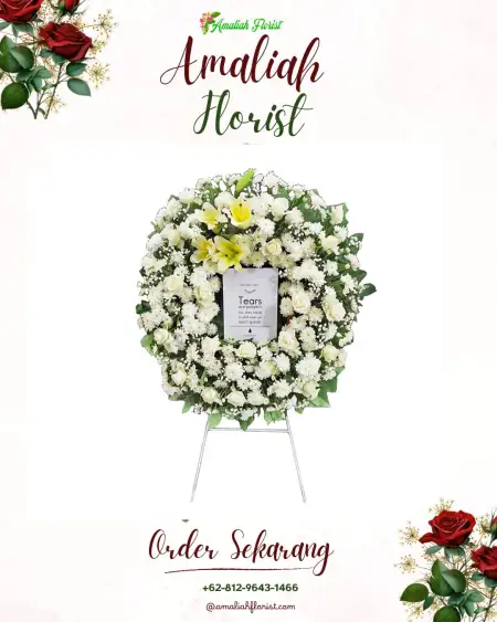 Krans Bunga Duka Karangwaru